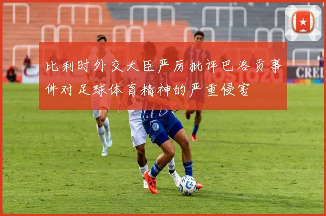 比利时外交大臣严厉批评巴洛贡事件对足球体育精神的严重侵害